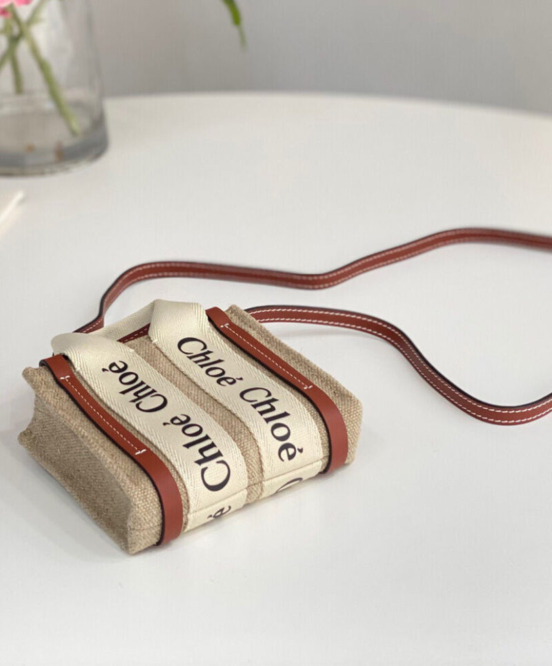 Chloe Woody Nano Tote